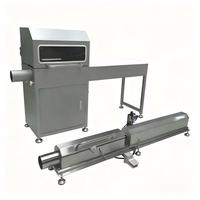 Machine de remplissage semi-automatique pneumatique avec moteur de pompe, haute rigidité, type vertical/horizontal, pour le remplissage de boulettes de viande