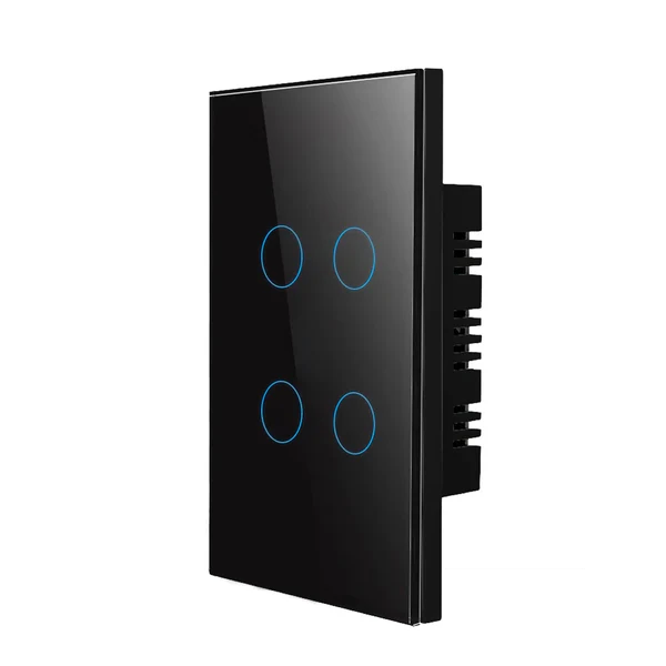 WiFi Smart Wall Touch Light Switch Glass Panel Wireless Remote Control by Mobile Tuya Wifi Touch Switch · image 3