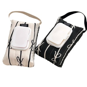 Porta Salviettine Neonato Set 2 Porta Salviette Umidificate SEPSCO - Scatola Grande + Sacchetto Portatile, Impermeabile, Riutilizzabile Dispenser Salviette Per Bagno E Auto