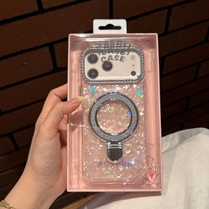 เคสซิลิโคนเจลผสมผงเพชรระยิบระยับ พร้อมที่จับวงแหวน สำหรับ Honor 500 <span class=keywords><strong>Pro</strong></span>, Nova 15 <span class=keywords><strong>Pro</strong></span>, P80 และ 90 <span class=keywords><strong>Pro</strong></span> Max - Product Image 2