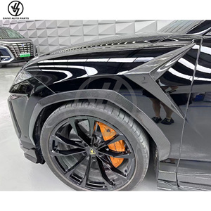 Kits de Conversión de Carrocería de Fibra de Carbono Estilo Topcar para Lambo URUS S, Piezas de Reemplazo: Faldones Laterales, Difusor, Alerón, Guardabarros - Product Image 3