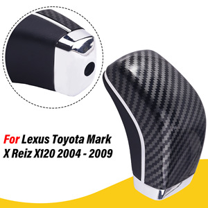 Toyota Reiz Automatic Gear <b>Shift</b> <b>Knob</b> Carbon Fiber Ergonomic Car Gear <b>Knob</b> - Product Image 4