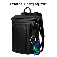 Tas Ransel Anti Air untuk Pria, Kapasitas Besar, Muat Laptop 17 Inch, Anti Maling, Dilengkapi USB Charging, Cocok untuk Bisnis, Perjalanan, Kantor, dan Komuter, Logo Custom