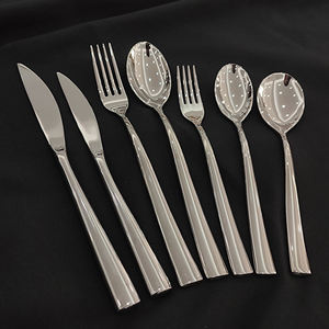 ชุดช้อนส้อมสแตนเลสแบบพกพาเกรดอาหารมีดสเต็กส้อมช้อนสำหรับห้องครัวร้าน<span class=keywords><strong>อาหาร</strong></span>ใช้ตั้งแคมป์ - Product Image 6