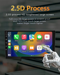 Autoradio Android universel ZAD 9 pouces 2+32 Go 2+64 Go Double Din avec Carplay et Android <span class=keywords><strong>Auto</strong></span>, navigation GPS, lecteur DVD, AM - Product Image 3