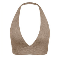 Vêtements de sport personnalisés pour femmes, vêtements de fitness, ensemble de yoga respirant, soutien-gorge de sport à col en V, legging taille haute, ensemble de vêtements de sport