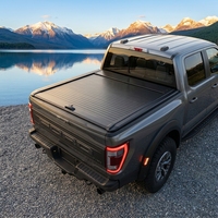 Couverture de benne de camion rétractable en alliage d'aluminium robuste et étanche pour Chevrolet Silverado / GMC Sierra de 5,0 à 5,5 pieds