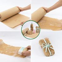 Papier d'emballage en nid d'abeille pour l'emballage de cadeaux d'expédition mobile