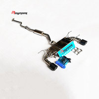 Tuyau d'échappement en acier inoxydable pour Mazda MX-5, modification de l'échappement, avec soupape à vide contrôlée par clé, épaisseur de paroi 1,5 mm