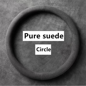 Funda de cuero para <span class=keywords><strong>volante</strong></span> de cuatro estaciones para General Motors Cars Fur Style con lunares rojos - Product Image 5