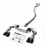 Silencieux d'échappement Catback DZ Performance avec valve pour BMW G20 G21 G22 G23 G26 325i 330i 425i 430i B48 2.0T Modèles 2018+ 340i M3 Coupé