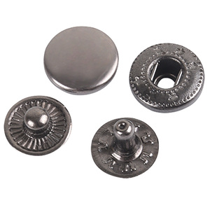 Giao Hàng Nhanh Chóng Kim Loại Da Fastener May Báo Chí Vành Đai Nút Snap Nút - Product Image 1