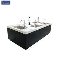 Meubles de présentation modernes en métal sur mesure pour salle de bain, armoires de douche murales, supports d'évier de cuisine, salle d'exposition d'articles sanitaires