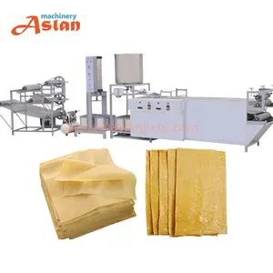 Beliebte Bohnen quark Blatt machen Maschine kleine Kapazität Tofu Haut Produktions linie