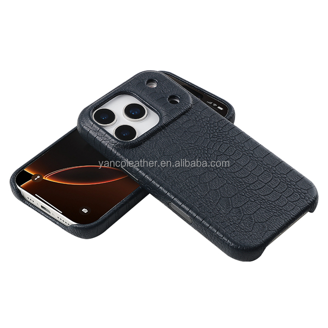 Python Snake Mobile Phone Leather case Leather Phone case Custom Wholesale Mobile Phone case for iphone 17 Pro Leather case