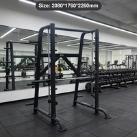Machine Smith multifonctionnelle avec crossover par câble et Power Cage, équipement de gym complet tout-en-un pour la maison et le commerce