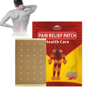 Patchs anti-douleur à base de plantes OEM Patch anti-douleur lombaire pour les muscles Patch anti-douleur Vente en gros Plâtre Capsicum