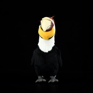 Peluche Personalizado de Pájaro Cogollero, Juguete de Peluche de Animal, Muñeco Adorable para Parque Temático de Selva o Safari, Fabricación Personalizada OEM ODM - Product Image 2
