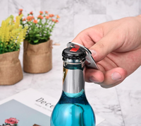 Décapsuleur aimanté vierge pour sublimation, idéal pour la publicité sur réfrigérateur et les cadeaux d'entreprise (vente en gros)