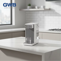 Distributeur d'eau chaude et froide électrique GWB GT24 3L, chauffage rapide, écran LED, plastique écologique, sûr, portable, design intelligent
