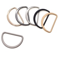 Kunden spezifische Gold Metall D-Ring Gürtels chnalle D-förmige Schnalle Handtasche Ring