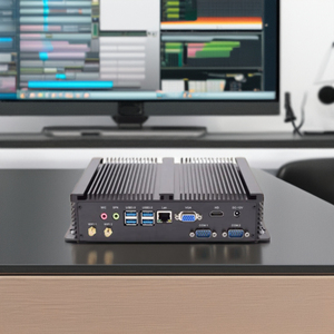 Công nghiệp Mini PC Core I7 1265u i5 1235u I7 1165g7 2 DDR4 2 RS232 Com không quạt Micro máy tính Windows 11 Linux Ubuntu 32GB - Product Image 1