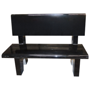 Bancas de Cementerio de Granito Negro Estilo Vietnamita Americano, Diseño de Lápida Personalizado con 1 Año de Garantía - Product Image 5