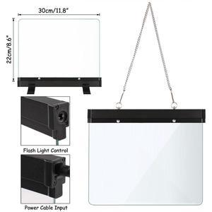 专业制造商的<span class=keywords><strong>LED</strong></span>照明标牌，用于商店广告低价桌子<span class=keywords><strong>LED</strong></span>写字板 - Product Image 6