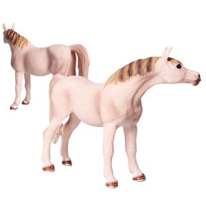 Yxs simula un solido giocattolo per bambini bianco per cavalla <span class=keywords><strong>bianca</strong></span> del mondo della fauna selvatica - Product Image 1