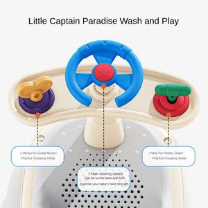 Asiento de baño para bebé, silla para sentarse, soporte para tumbado, soporte para <span class=keywords><strong>bañera</strong></span>, taburete para sentarse, soporte para recién nacido - Product Image 3