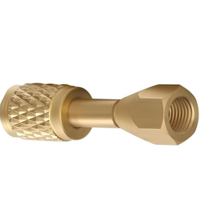 Adattatore in ottone da 1/8 NPT a 1/4 SAE per sistemi di climatizzazione automobilistici - Product Image 5