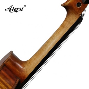 Cremona violon vernis à l'huile fait à la main belle flamme érable antique jaune brun professionnel solide instrument à cordes de musique - Product Image 2