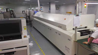 Four de refusion SMT de haute qualité à 12 zones, four de chauffage thermique pour le processus de soudage SMT PCBA