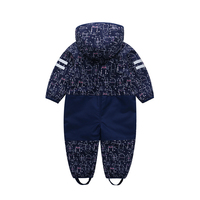 Combinaison à motif softshell pour garçons et filles, personnalisée, pour l'extérieur, imperméable, coupe-vent, combinaison pour enfants