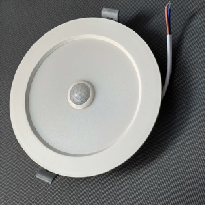 Luz LED con Sensor Aulipur AC180-220V, Sensor de <span class=keywords><strong>Movimiento</strong></span> PIR y Sensor de Cuerpo Humano, Downlight Empotrable Ultrafino, 7W 9W 12W Opcional - Product Image 6