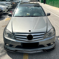 Spoiler avant pour pare-chocs avant, amélioration extérieure pour Mercedes-Benz Classe C W204 première génération AMG Line 2007-2010