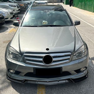 Spoiler Anteriore per Paraurti, Upgrade Esterno per <span class=keywords><strong>Mercedes</strong></span>-Benz Classe <span class=keywords><strong>C</strong></span> W204 Prima <span class=keywords><strong>Generazione</strong></span> AMG Line 2007-2010 - Product Image 3