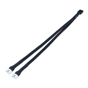 Câble adaptateur de ventilateur double <span class=keywords><strong>GPU</strong></span> 4 broches PWM pour carte mère vers double PH2.0 4 broches avec contrôle intelligent de la température - Product Image 1