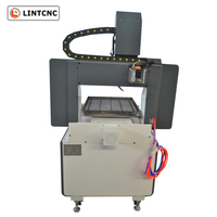 3030 4040 6060 Gietijzeren Structuur Mini Metaal Cnc Snijmachine Router Cnc 400*400Mm Staal Koper Aluminium Ijzer Metalen Snijder