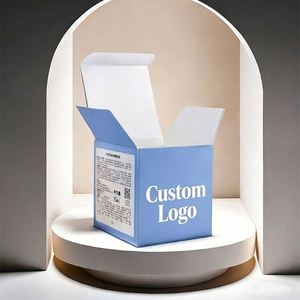 Factory Direct Customizable Free Design Printed White <b>Card</b> Folding Carton <b>Box</b> Sturdy Ideal for Daily Product Packaging - Product Image 1