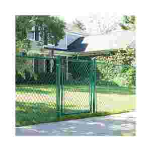 Nhà Máy Giá Rẻ mạ kẽm dây kim cương lưới PVC Chuỗi liên kết hàng rào cho hàng rào bên bờ biển - Product Image 1