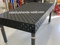 Nouvelle table de soudage modulaire flexible en acier nitrué de haute précision D28/D16 YAHANDA