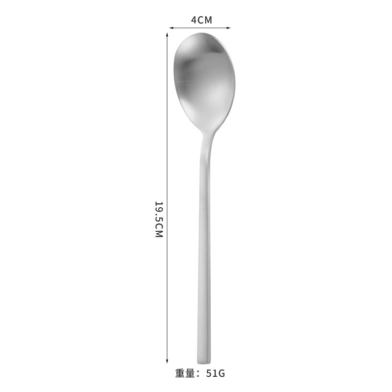 Cuchara de mesa de plata