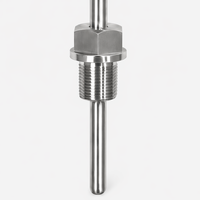 Transmetteur de thermocouple intégré antidéflagrant, sortie 4-20 mA RS-485, capteur PT100 avec affichage LED (sonde personnalisable)