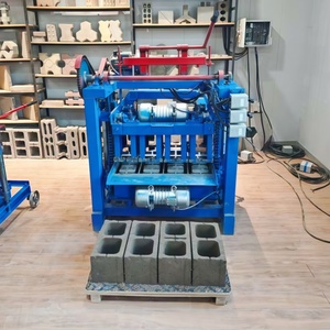 कंक्रीट खोखली ईंट मशीन, छोटी अर्ध-स्वचालित ईंट मशीन, ईंट विनिर्माण - Product Image 1