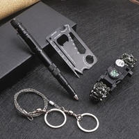 Offre Spéciale personnalisé camping stylo tactique en alliage d'aluminium multitool stylo survie mini couteau pour l'extérieur