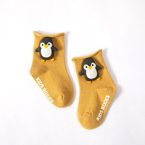 2024 bébé garçon fille chaussettes enfants dinosaure/renard nouveau-né <span class=keywords><strong>pas</strong></span> <span class=keywords><strong>cher</strong></span> trucs anti-dérapant infantile chaussettes de sol - Product Image 6