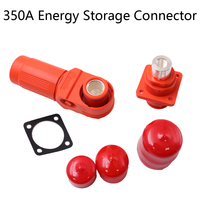 Prise de courant à angle droit 12mm 250A-400A HV connecteur de batterie stockage d'énergie Contact en cuivre avec matériau de boîtier PC