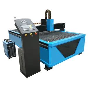 Máquina de corte por plasma portátil cnc, 1500, 3000, mesas de corte por plasma con bajo coste