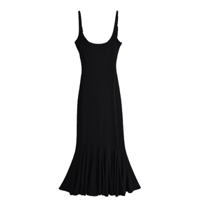 Sexy espalda descubierta sin mangas cintura-ceñido vestido Bodycon verano Slim Fish Tail Strap vestido <span class=keywords><strong>para</strong></span> <span class=keywords><strong>mujeres</strong></span> jóvenes niñas - Product Image 3